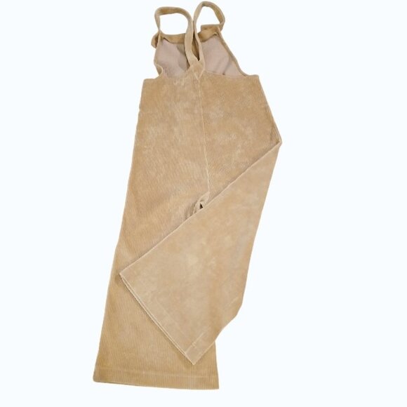 MADEWELL Texture & Thread Overalls Camel/Tan Velour Corduroy - Picture 6 of 16